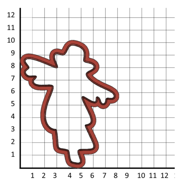 Madárijesztő2 - Műanyag kiszúróforma - Image 2