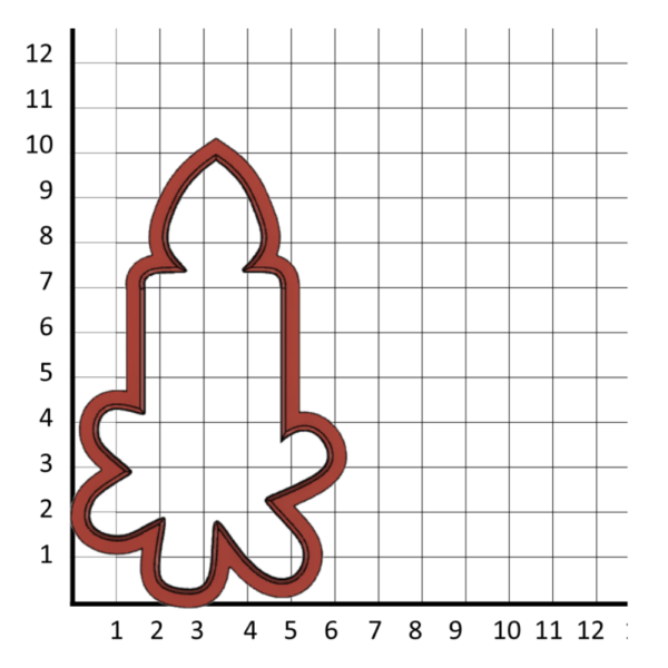 Gyertya2 - Műanyag kiszúróforma - Image 2