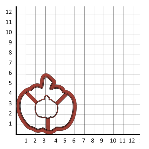 tök sütikiszúró linzer forma